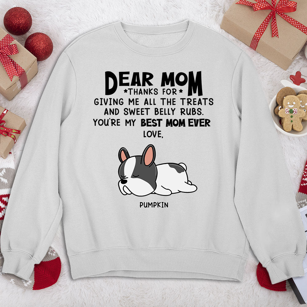 All The Treats 3 - Personalized Custom Unisex 8.0 oz Sweatshirt for Pet Lovers