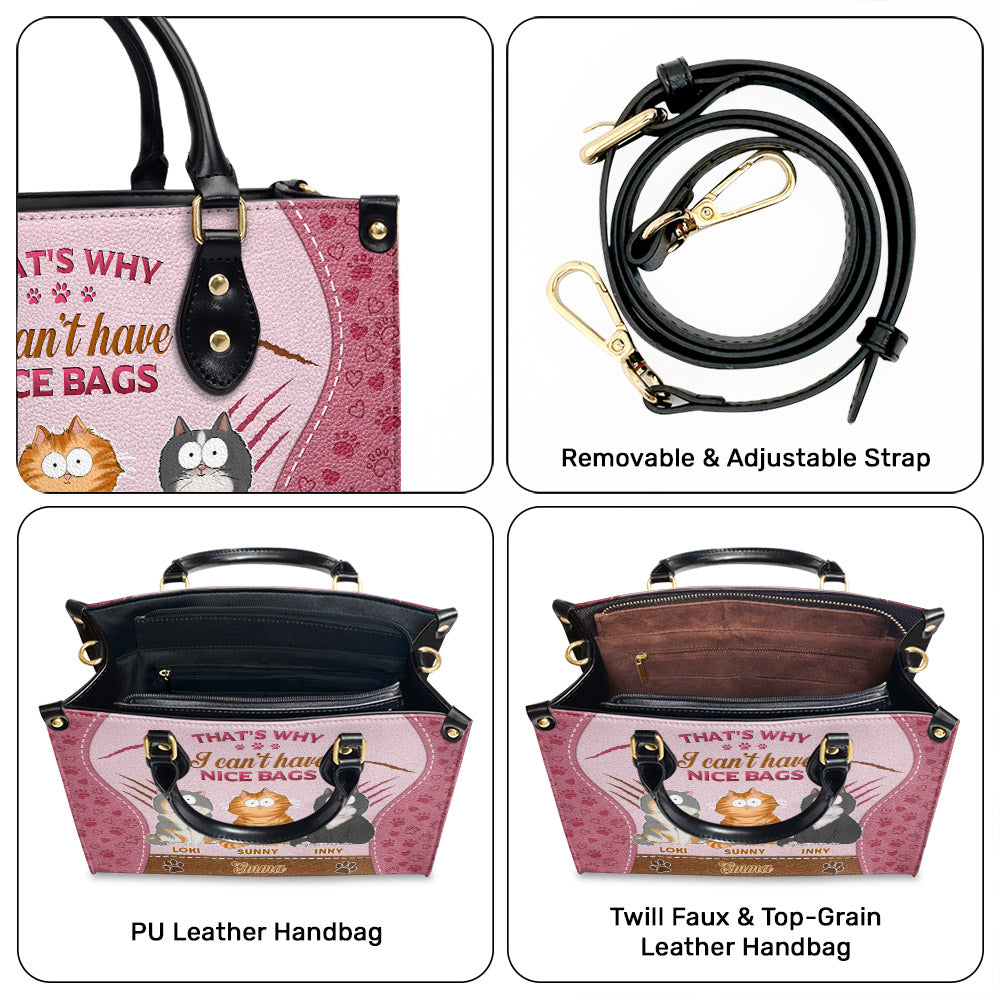 Unique Personalized Custom Leather Bag - Show Your Love for Fur Babies