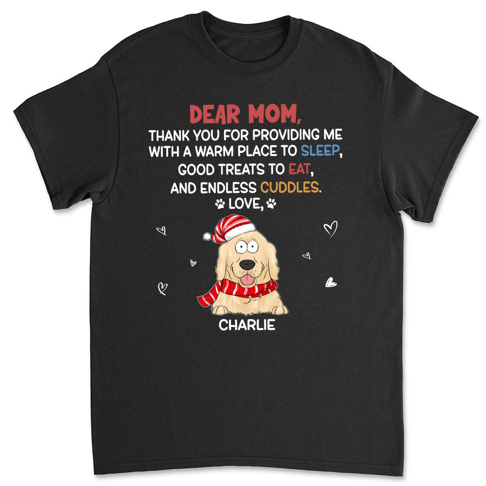 Sleep And Eat - Personalized Custom Unisex T-shirt for Pet Lovers