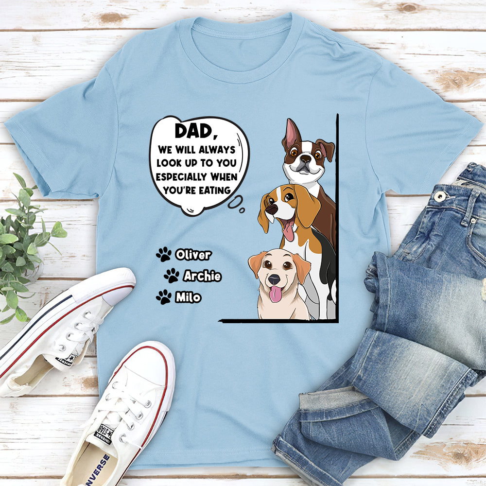 I Will Always - Personalized Custom Unisex 5.3 oz T-shirt for Pet Lovers