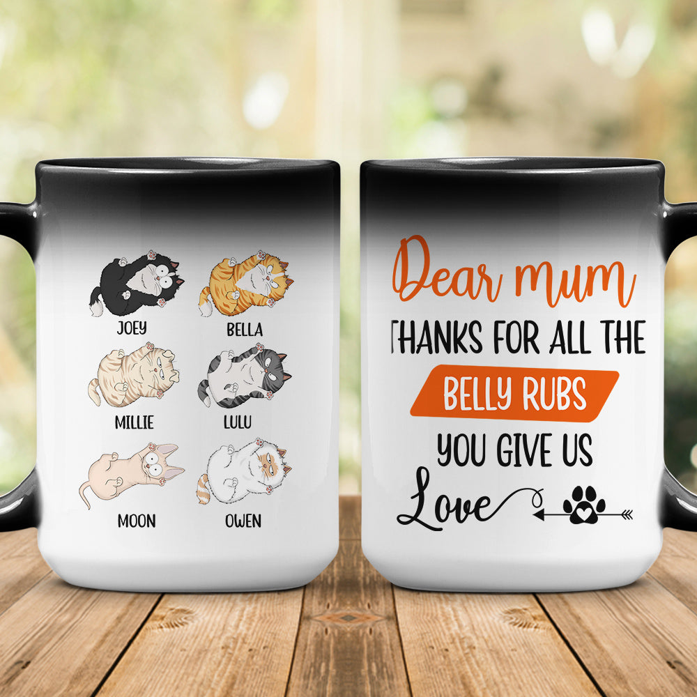 Thanks For All - Personalized Custom Color Changing Mug for Pet Lovers (11oz & 15oz Sizes)