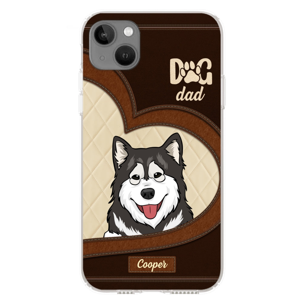 Adorable Peeking Dogs - Customizable Personalized Phone Case for Fashion - Forward Users