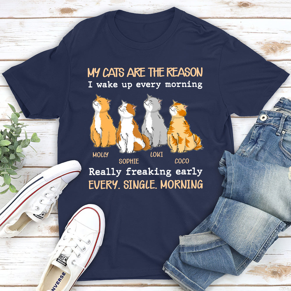 The Reason - Personalized Custom Unisex T-shirt for Pet Lovers
