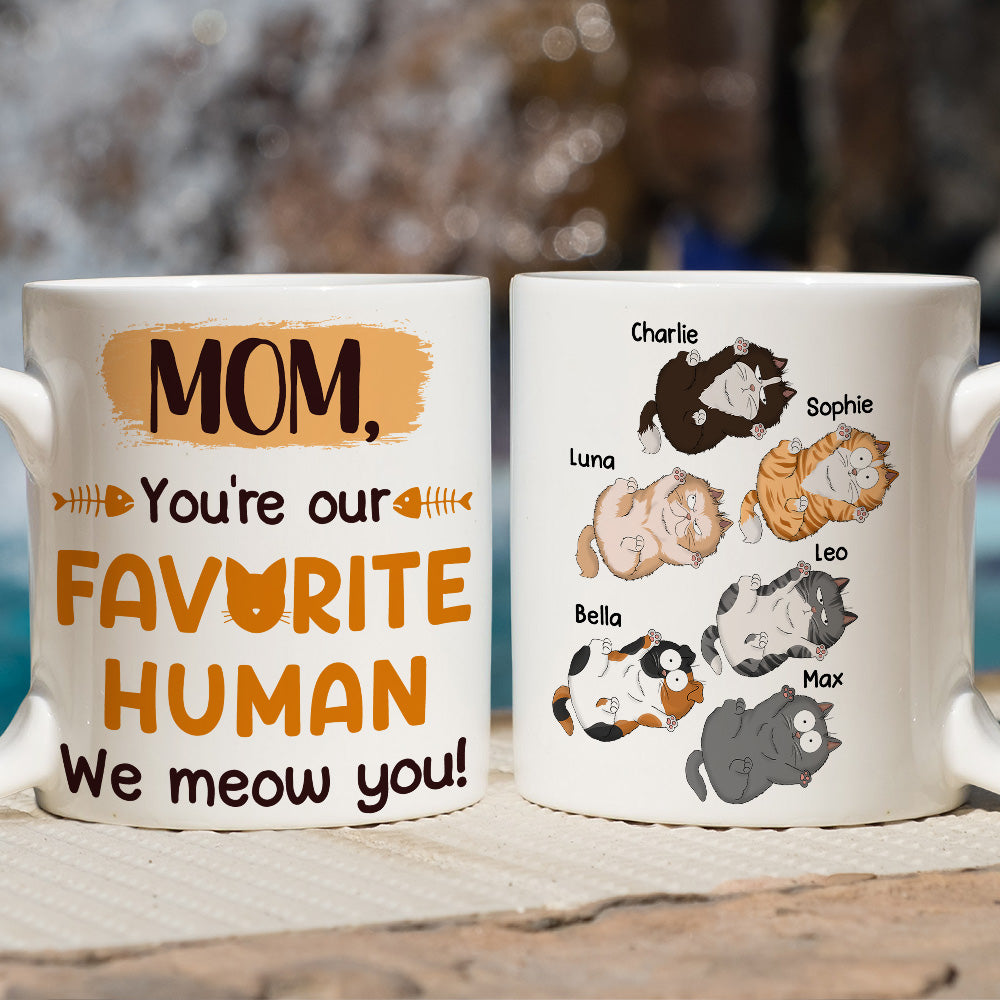 We Meow You - Exquisite Personalized Custom Coffee Mug for Pet Lovers