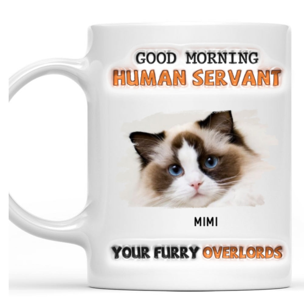 Personalized Custom 3D Inflated Effect From Furry Overlords Photo Mug - 11oz & 15oz High - Quality Ceramic