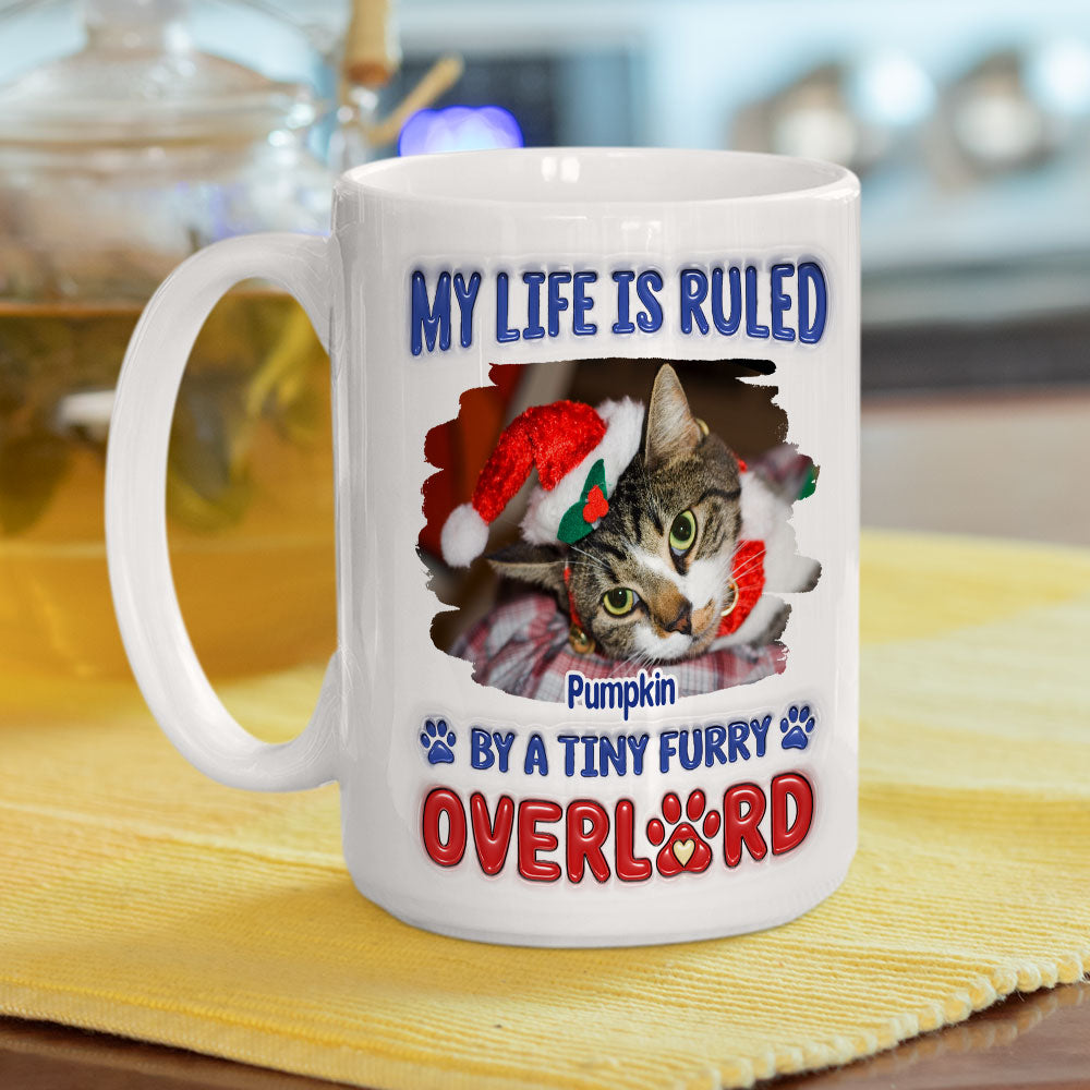 Adorable Furry Overlords Personalized Custom 3D Inflated Effect 11oz/15oz Ceramic Mug with Unique Photo Print