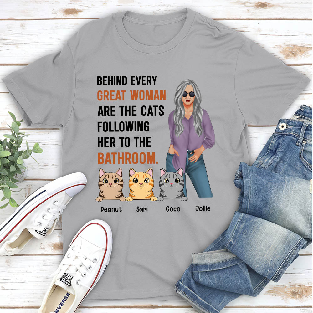 Fantastic Cat Woman - Personalized Custom Unisex 5.3 oz T-shirt