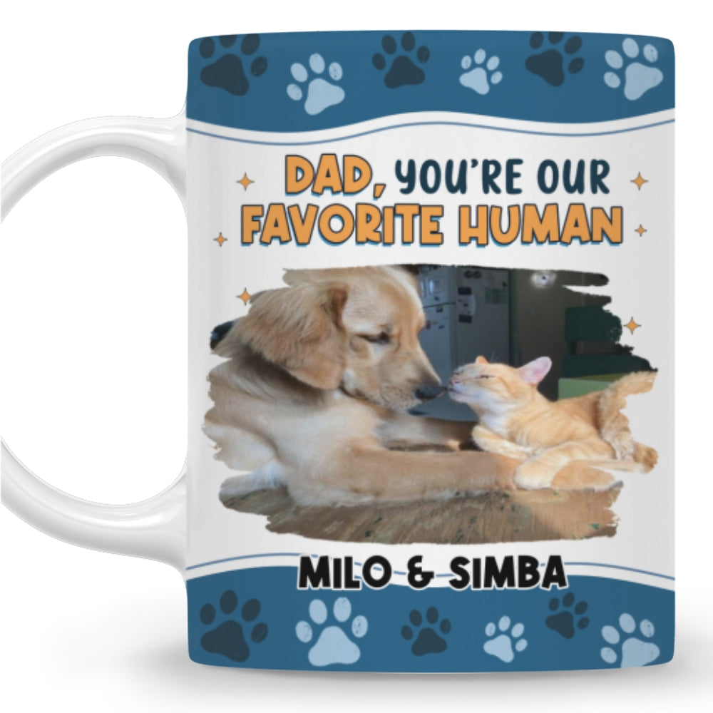 I Love You The Most Version - Personalized Custom Pet Photo Coffee Mug - 11oz & 15oz