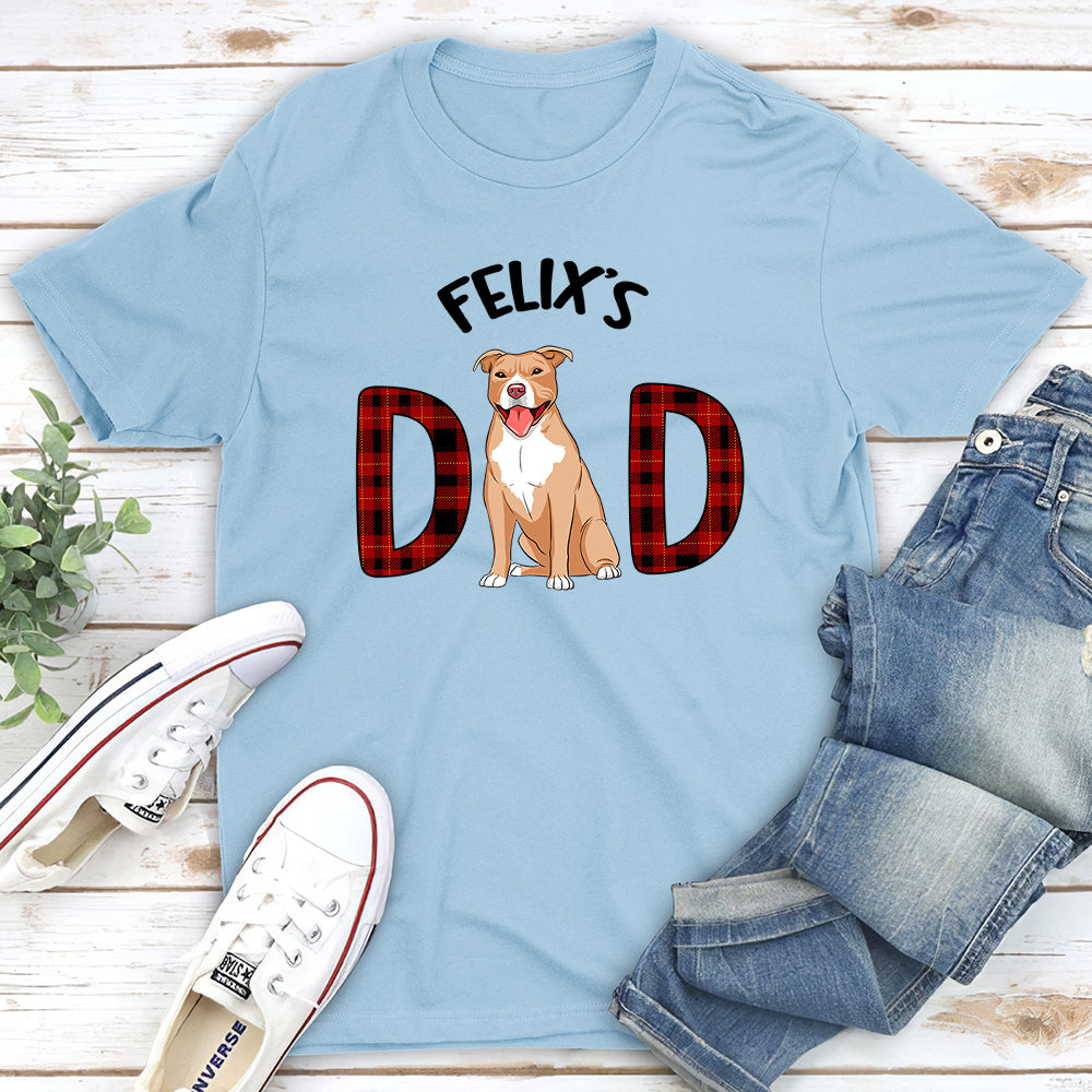 Dog Parent - Personalized Custom Unisex 5.3 oz T-shirt for Pet Lovers
