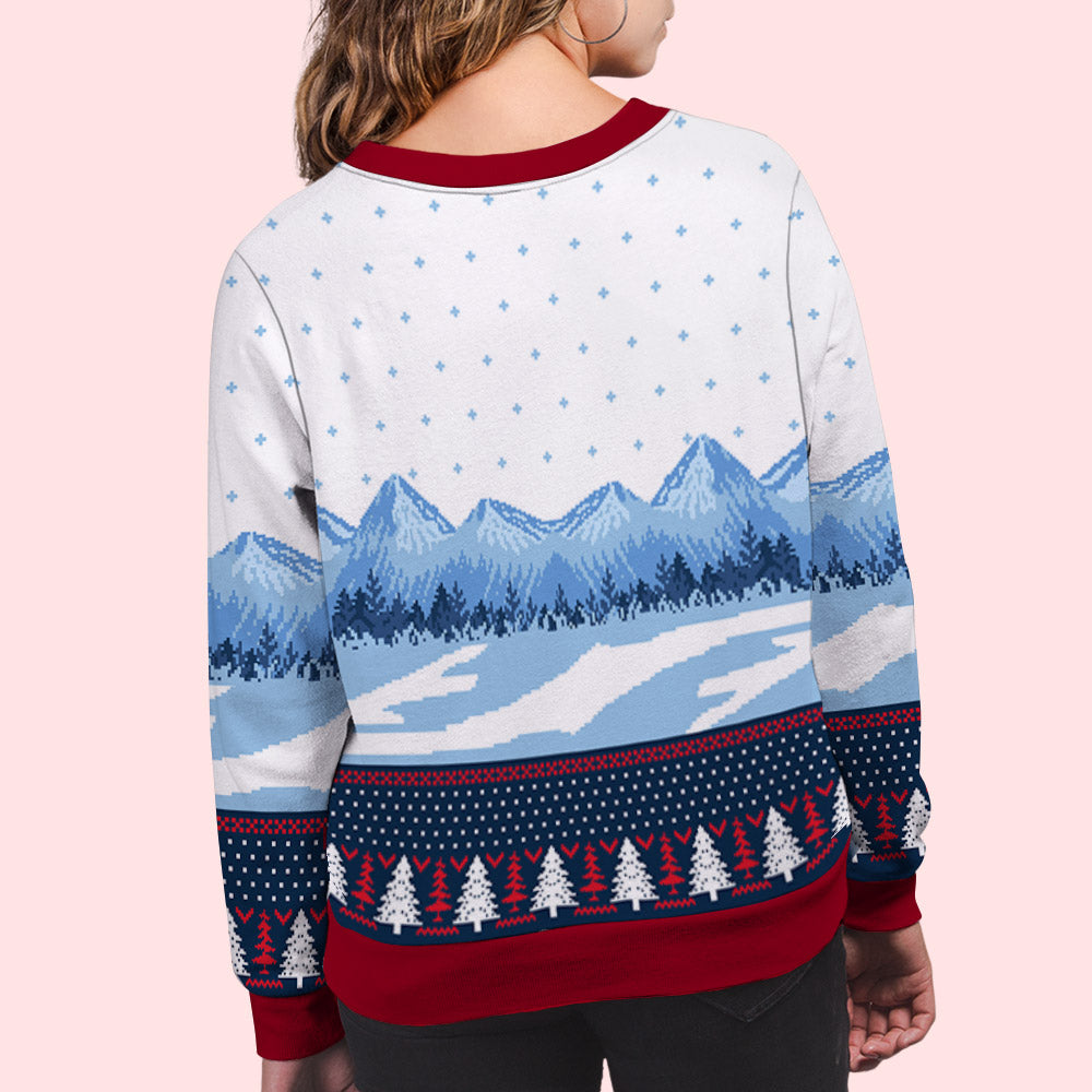 Thanks For Loving Us - Exclusive Personalized Custom All-Over-Print Unisex Sweatshirt for Pet Lovers