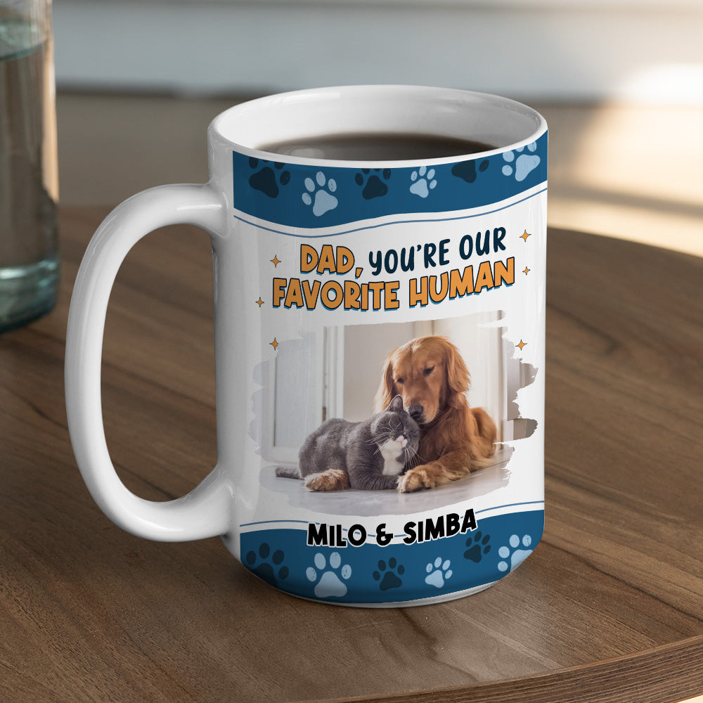 I Love You The Most Version - Personalized Custom Pet Photo Coffee Mug - 11oz & 15oz