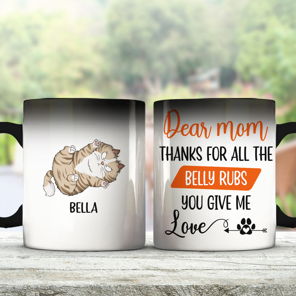 Thanks For All - Personalized Custom Color Changing Mug for Pet Lovers (11oz & 15oz Sizes)