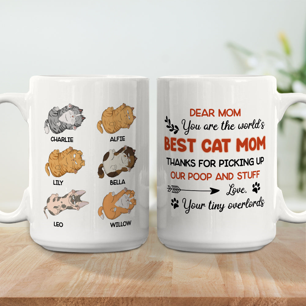Thanks For Picking Up - Unique Personalized Custom Coffee Mug for Pet Lovers