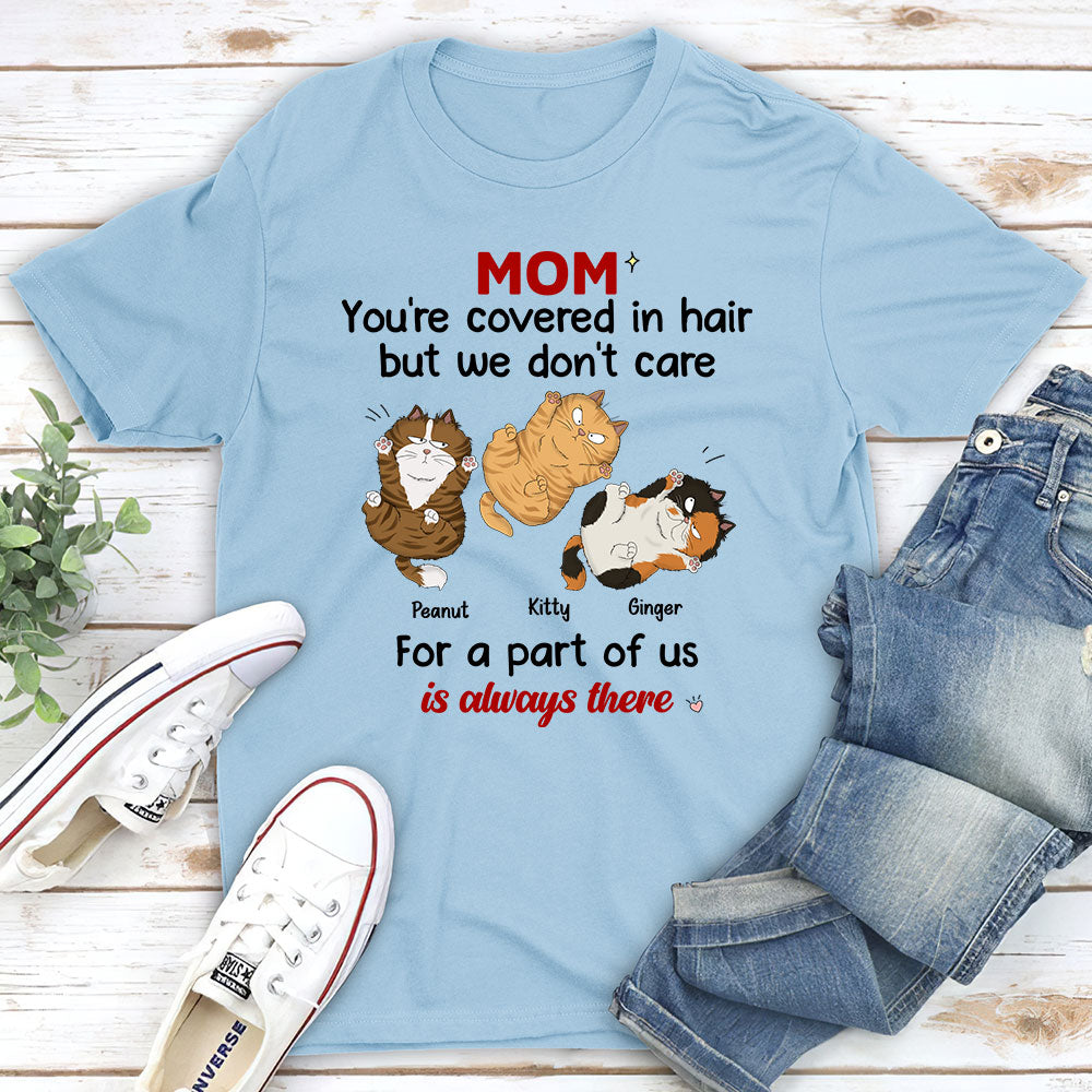 A Part Of Us - Personalized Custom Unisex 5.3 oz T-shirt for Pet Lovers
