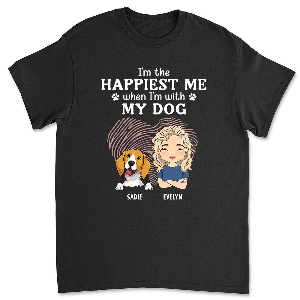 With You - Personalized Custom Unisex 5.3 oz T-shirt for Pet Lovers