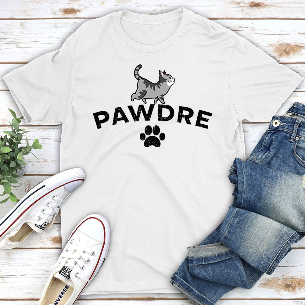 Cat Pawdre - Stylish Personalized Custom Unisex 5.3 oz T-shirt for Pet Lovers