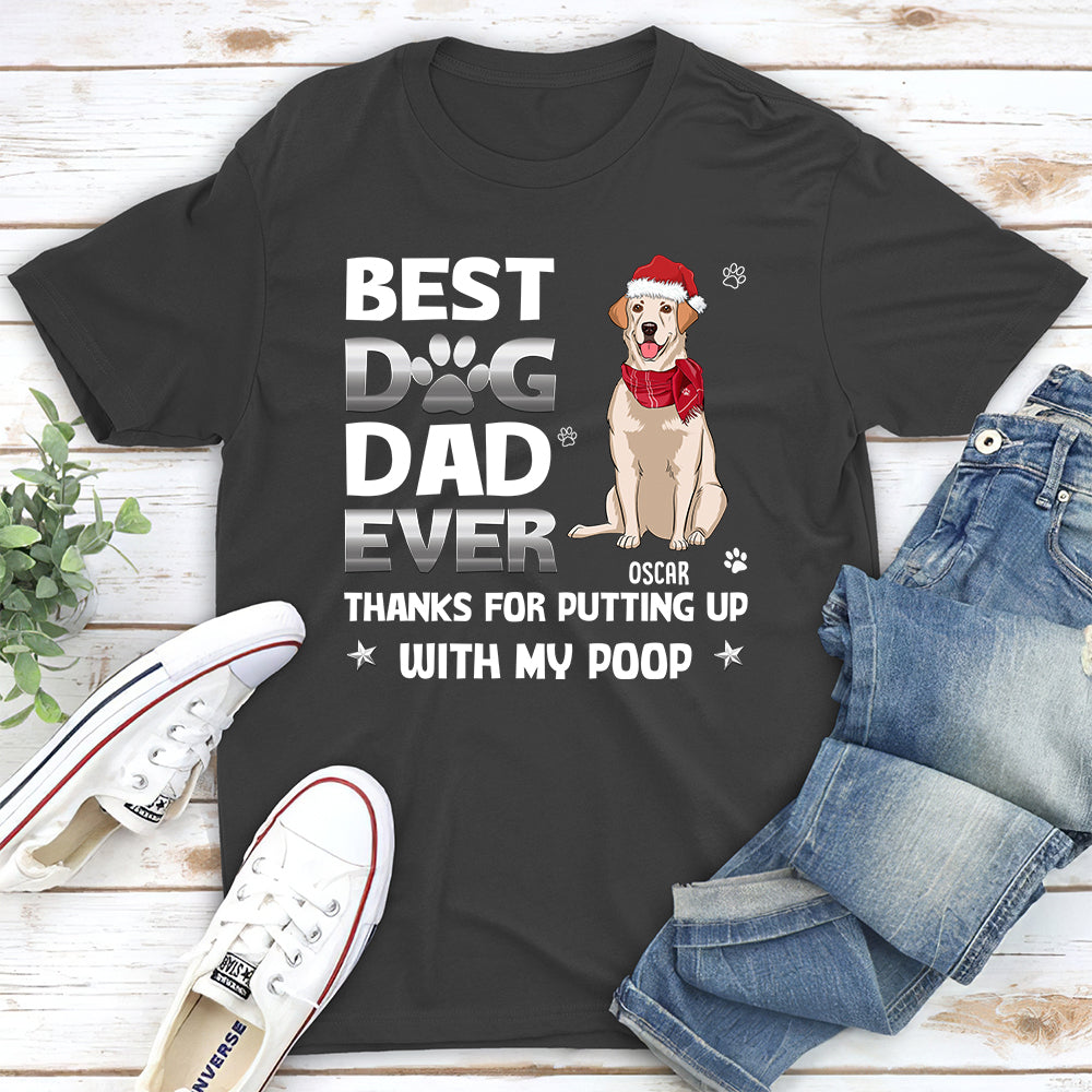 Putting Up - Personalized Custom Unisex 5.3 oz T-shirt for Pet Lovers