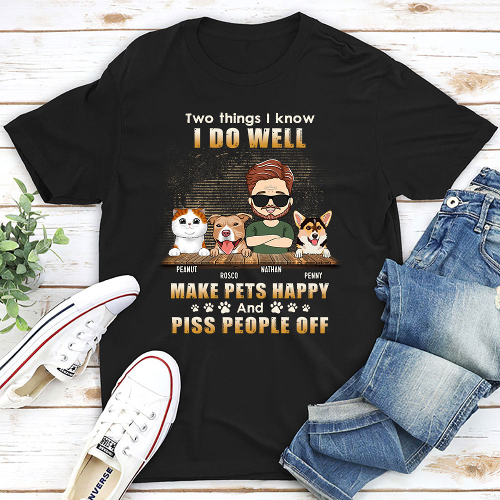 I Do Well - Personalized Custom Unisex 5.3 oz T-shirt for Pet Lovers