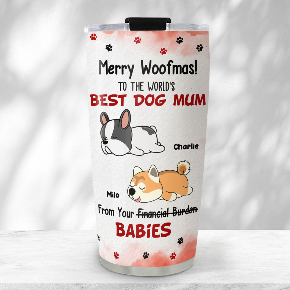 Personalized Custom Financial Burden Tumbler - 20oz High - Quality Stainless Steel with Thousands of Designs