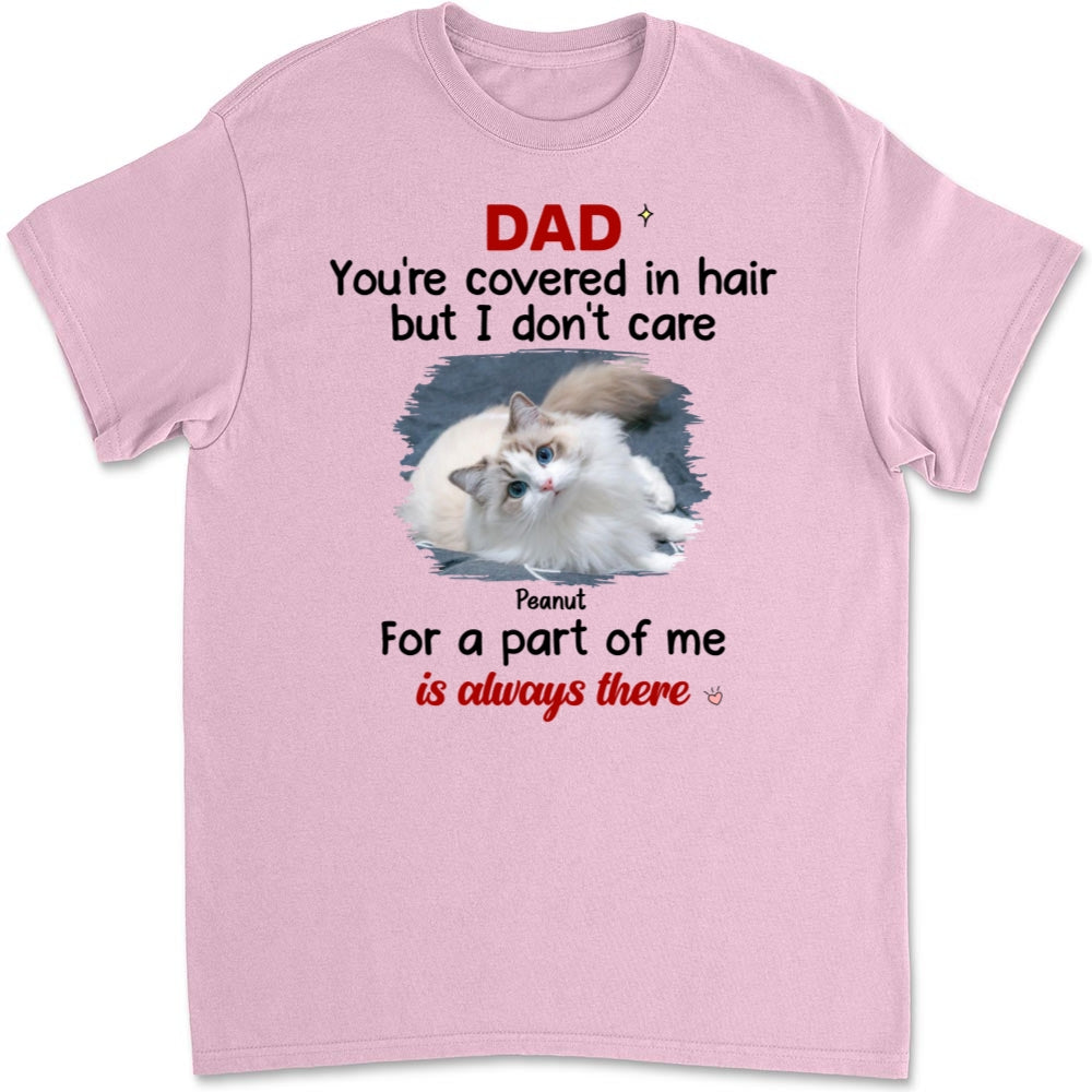 A Part Of Us Personalized Custom Unisex Photo T-shirt - Ideal Gift for Pet Lovers