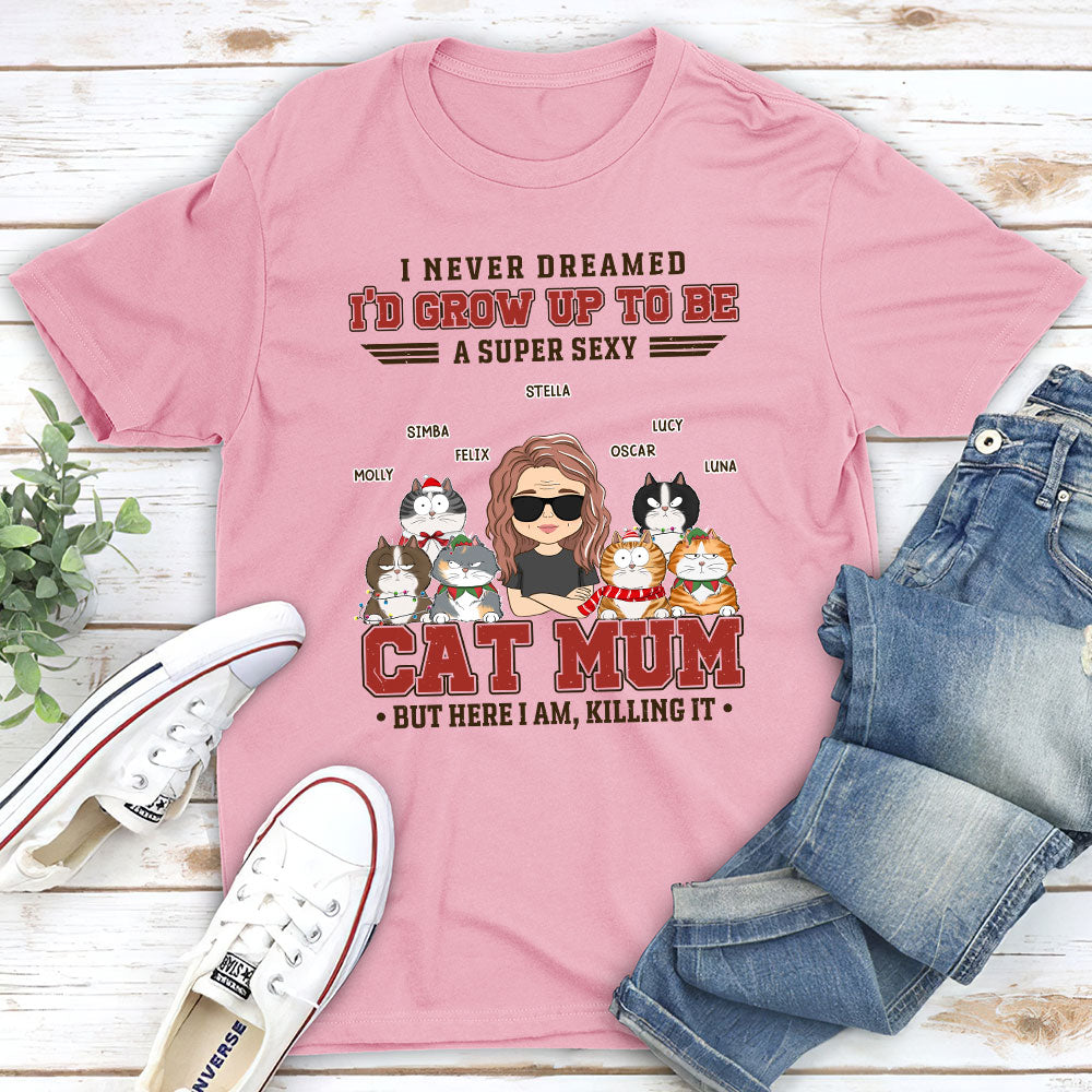 Grow Up To Be - Personalized Custom Unisex 5.3 oz T-shirt for Pet Lovers