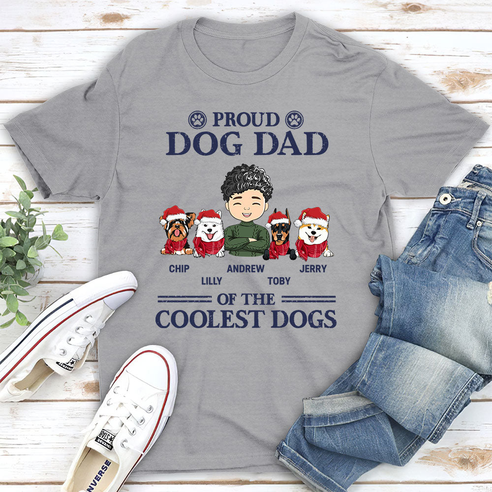 Proud Dad Mom - Personalized Custom Unisex T-shirt for Pet Lovers