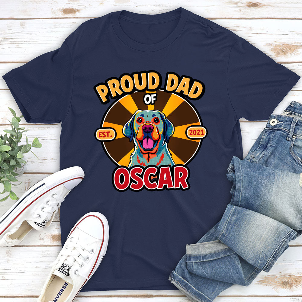 Proud Mom/Dad - Personalized Custom Unisex T-shirt for Pet Lovers