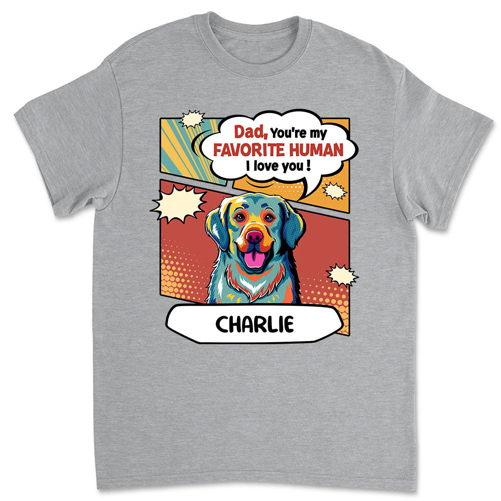 Eye - catching Pop Art Personalized Custom Unisex T - shirt for Pet Lovers