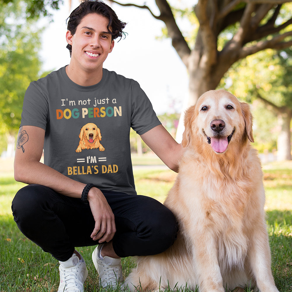 One-of-a-Kind Personalized Custom Unisex T-shirt for Non - Ordinary Dog Lovers