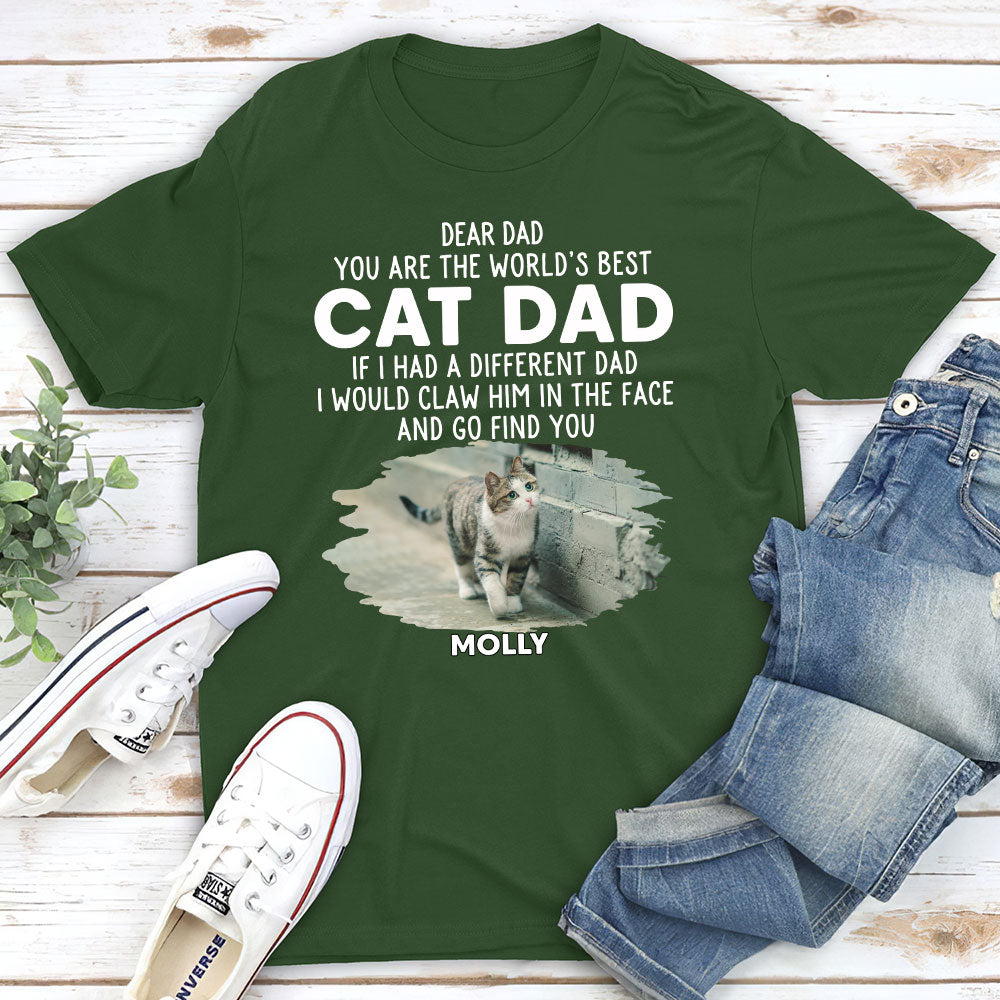 We Would Claw - Personalized Custom Unisex 5.3 oz T-shirt for Pet Lovers