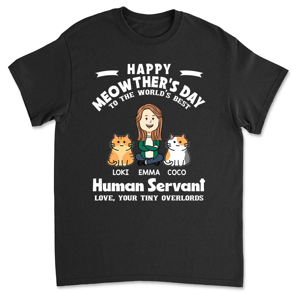 Meowthers Day - Personalized Custom Unisex 5.3 oz T-shirt for Pet Lovers