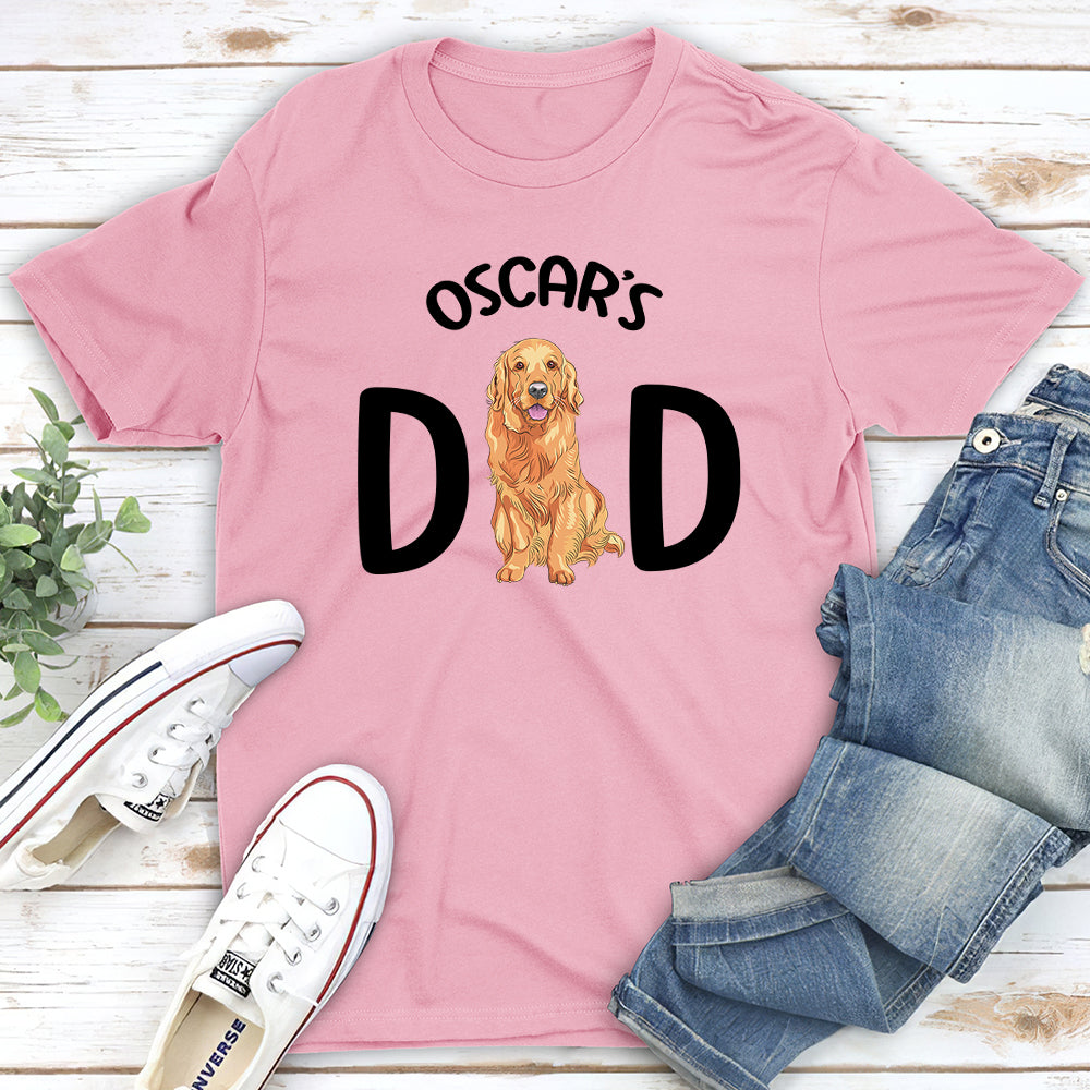 Dog Parent - Personalized Custom Unisex 5.3 oz T-shirt for Pet Lovers