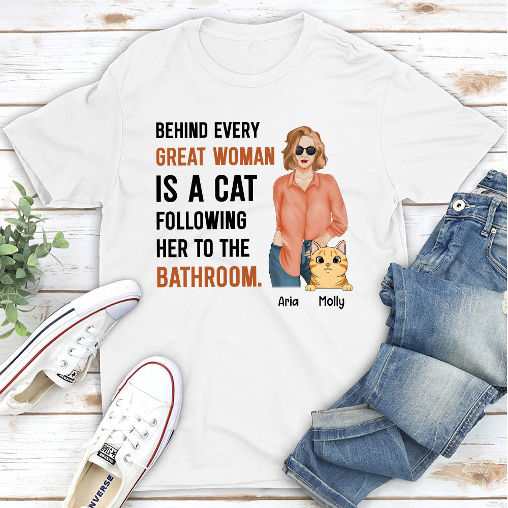Fantastic Cat Woman - Personalized Custom Unisex 5.3 oz T-shirt