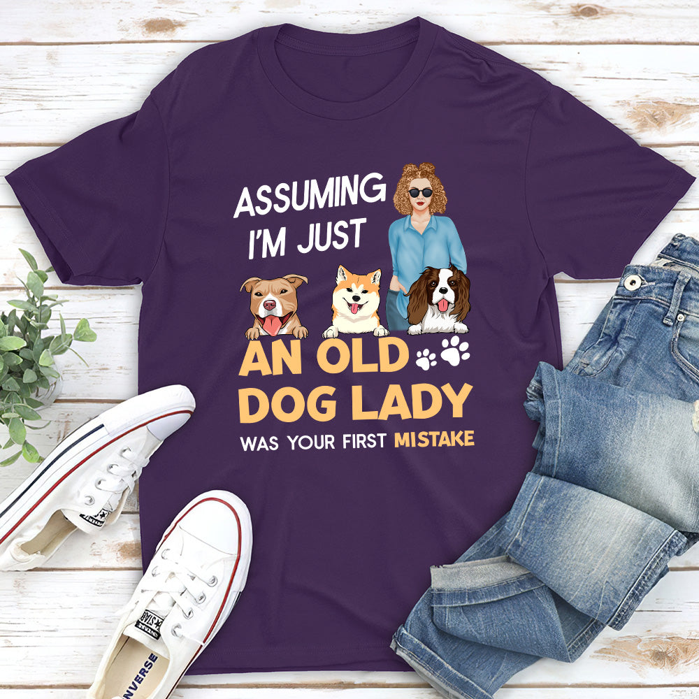 Your First Mistake - Personalized Custom Unisex 5.3 oz T-shirt: Ideal Gift for Pet Lovers