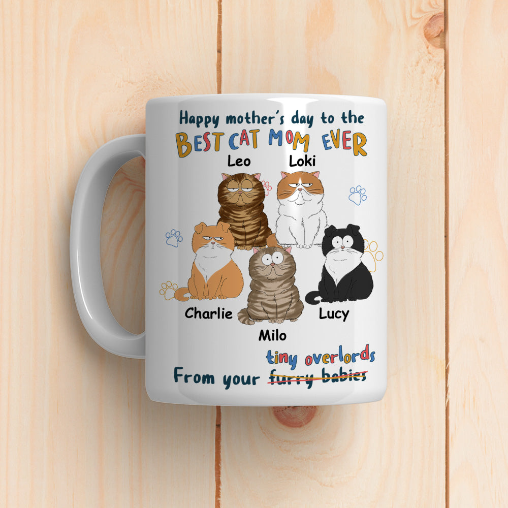Tiny Overlords - Exquisite Personalized Custom Coffee Mug for Pet Lovers