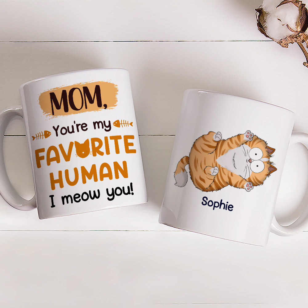 We Meow You - Exquisite Personalized Custom Coffee Mug for Pet Lovers