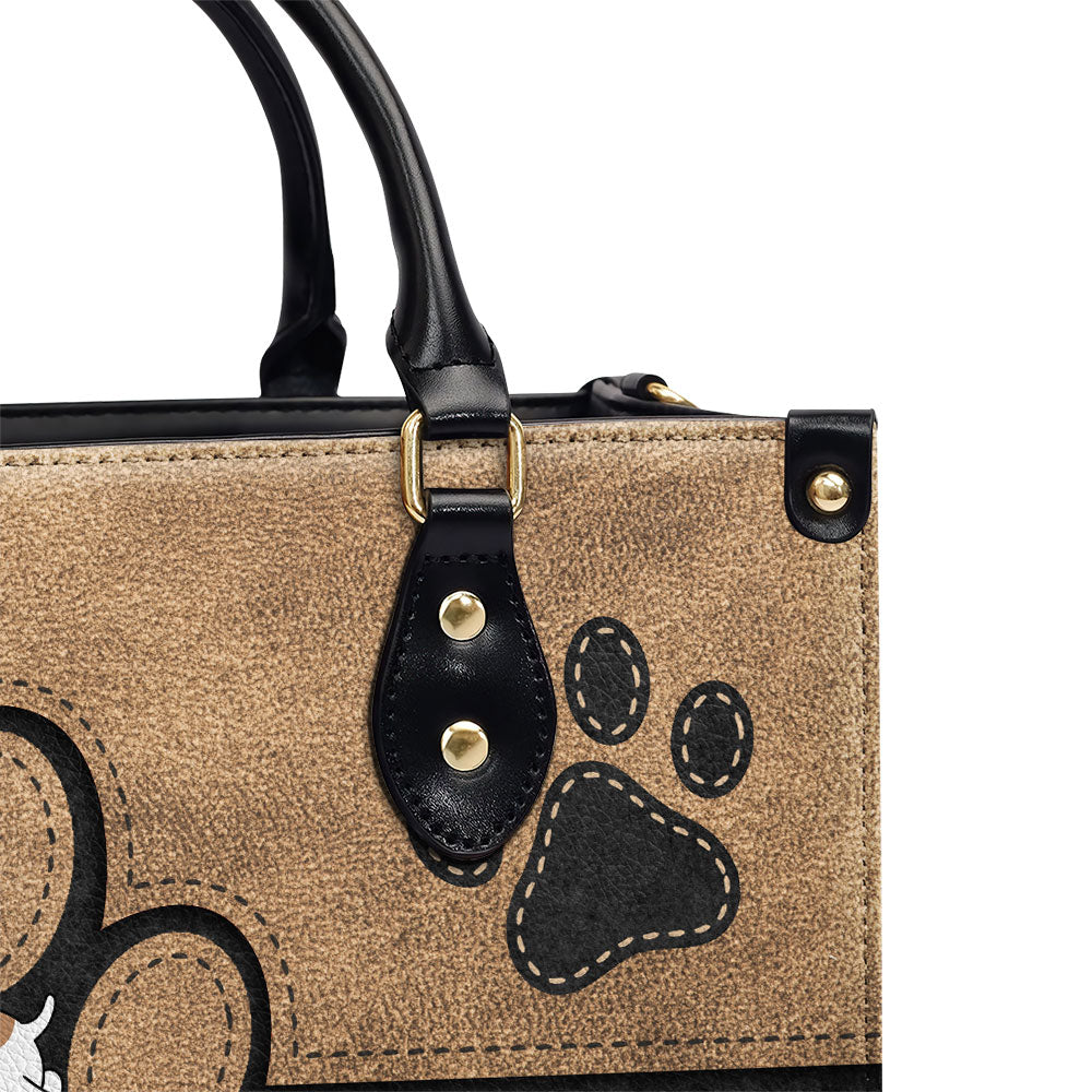 Personalized Custom Leather Handbag - The Perfect Gift for Awesome Moms