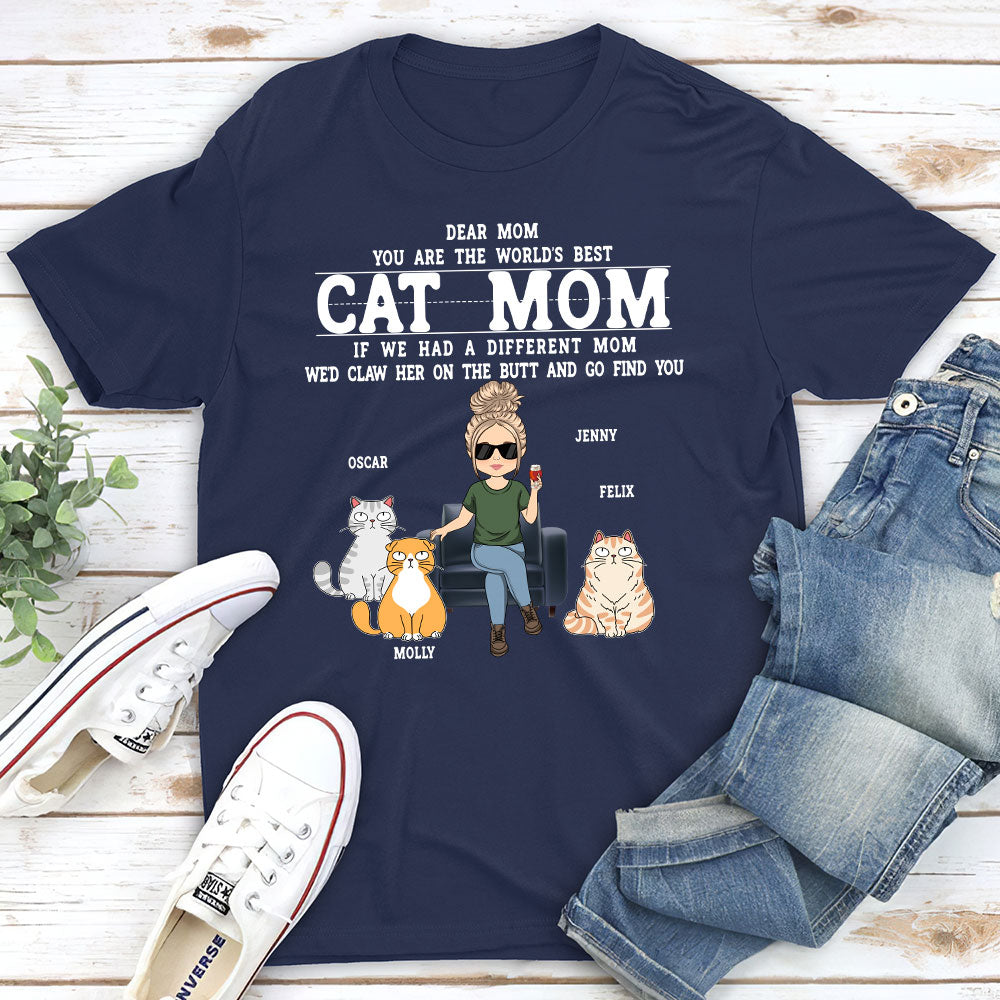 Personalized Custom Unisex 'Claw Her On The Butt And Go Find You' T-shirt