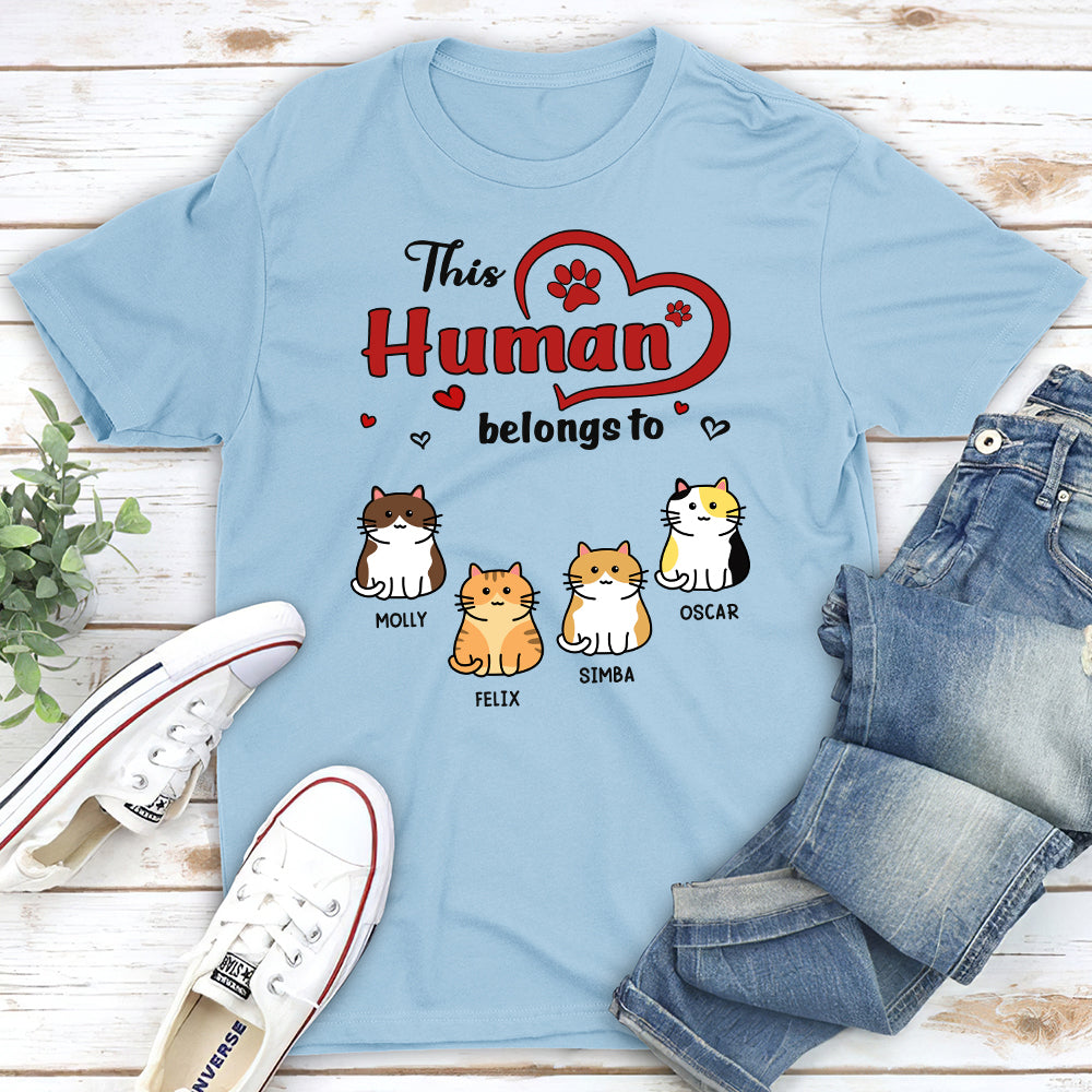 Unique Personalized Custom Unisex Human Heart T-shirt