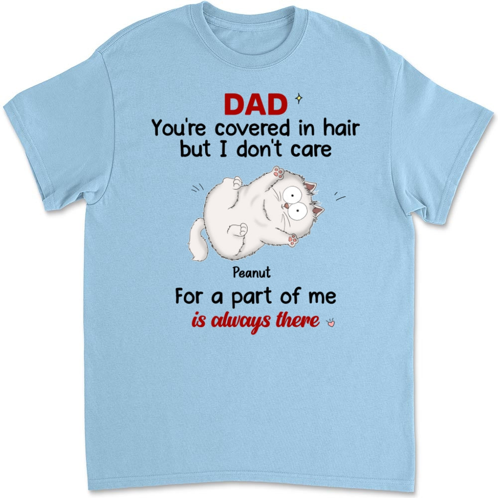 A Part Of Us - Personalized Custom Unisex 5.3 oz T-shirt for Pet Lovers