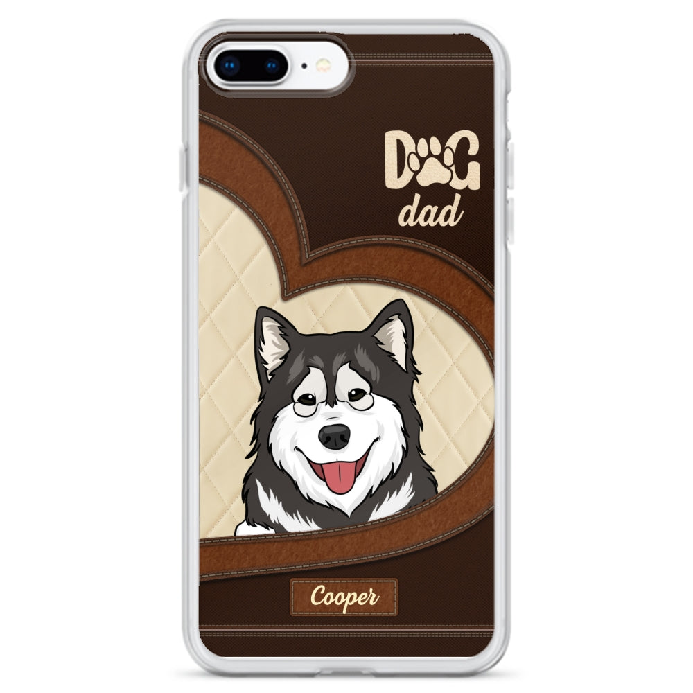 Adorable Peeking Dogs - Customizable Personalized Phone Case for Fashion - Forward Users