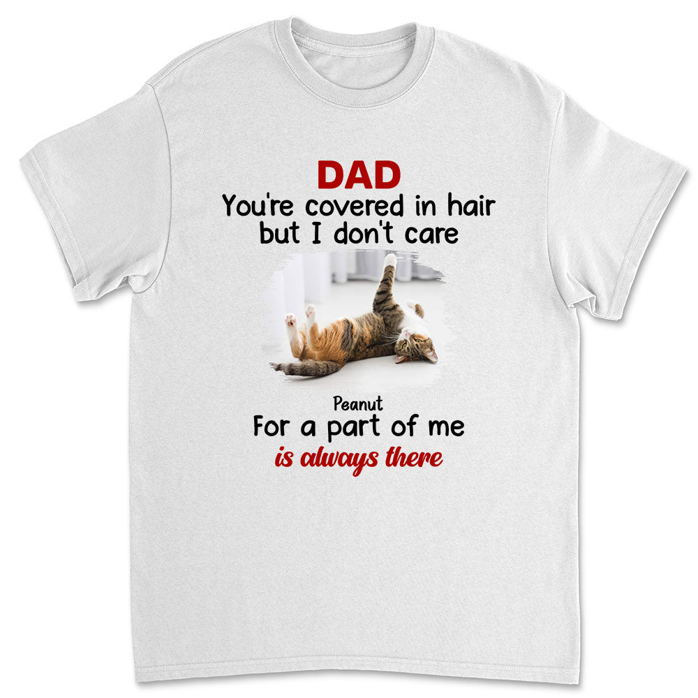 A Part Of Us Personalized Custom Unisex Photo T-shirt - Ideal Gift for Pet Lovers