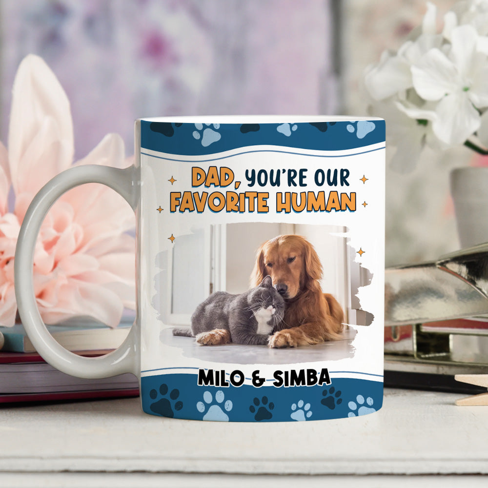 I Love You The Most Version - Personalized Custom Pet Photo Coffee Mug - 11oz & 15oz