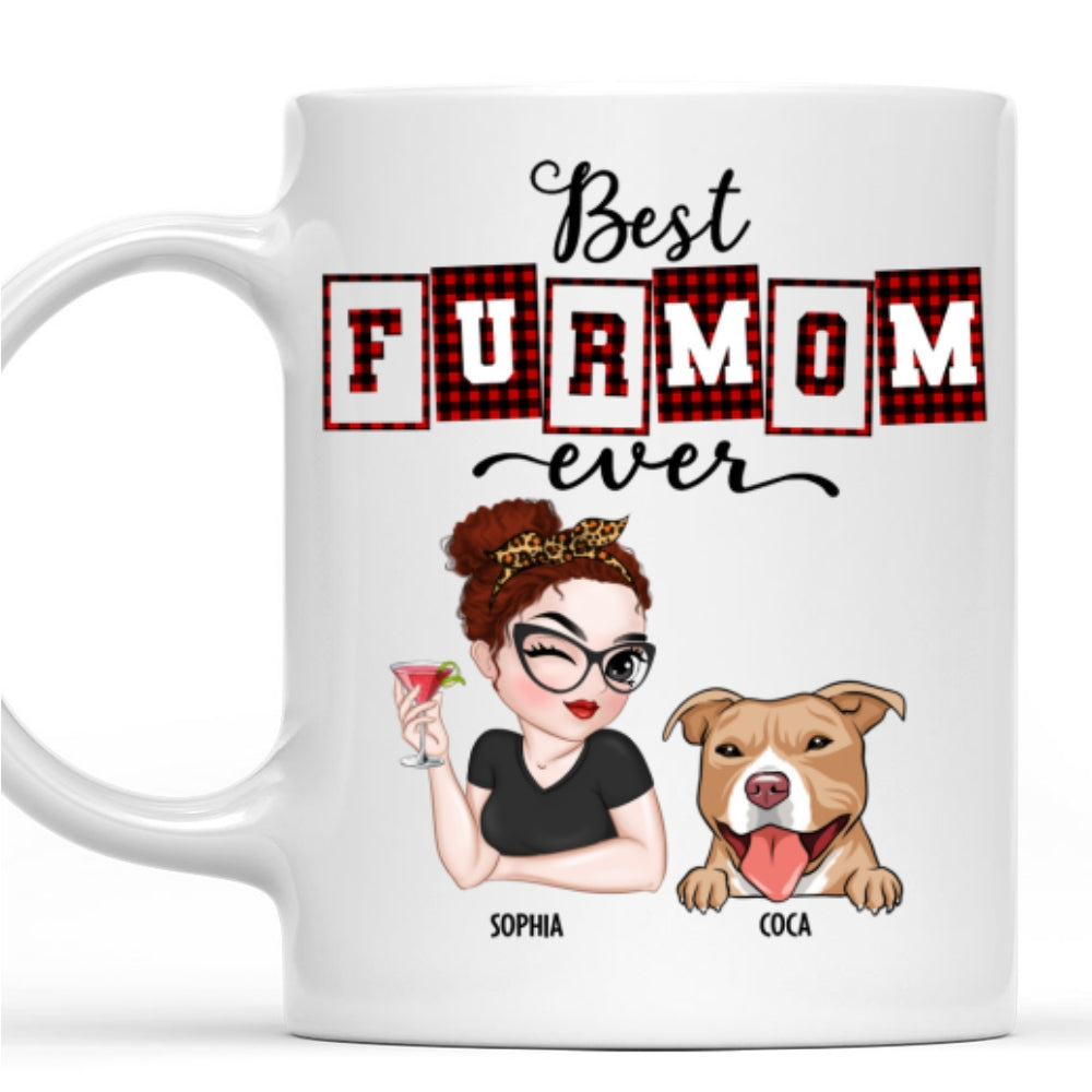 Top-Rated Personalized Custom Coffee Mug for the Best Fur Mom and Dad of the Year
