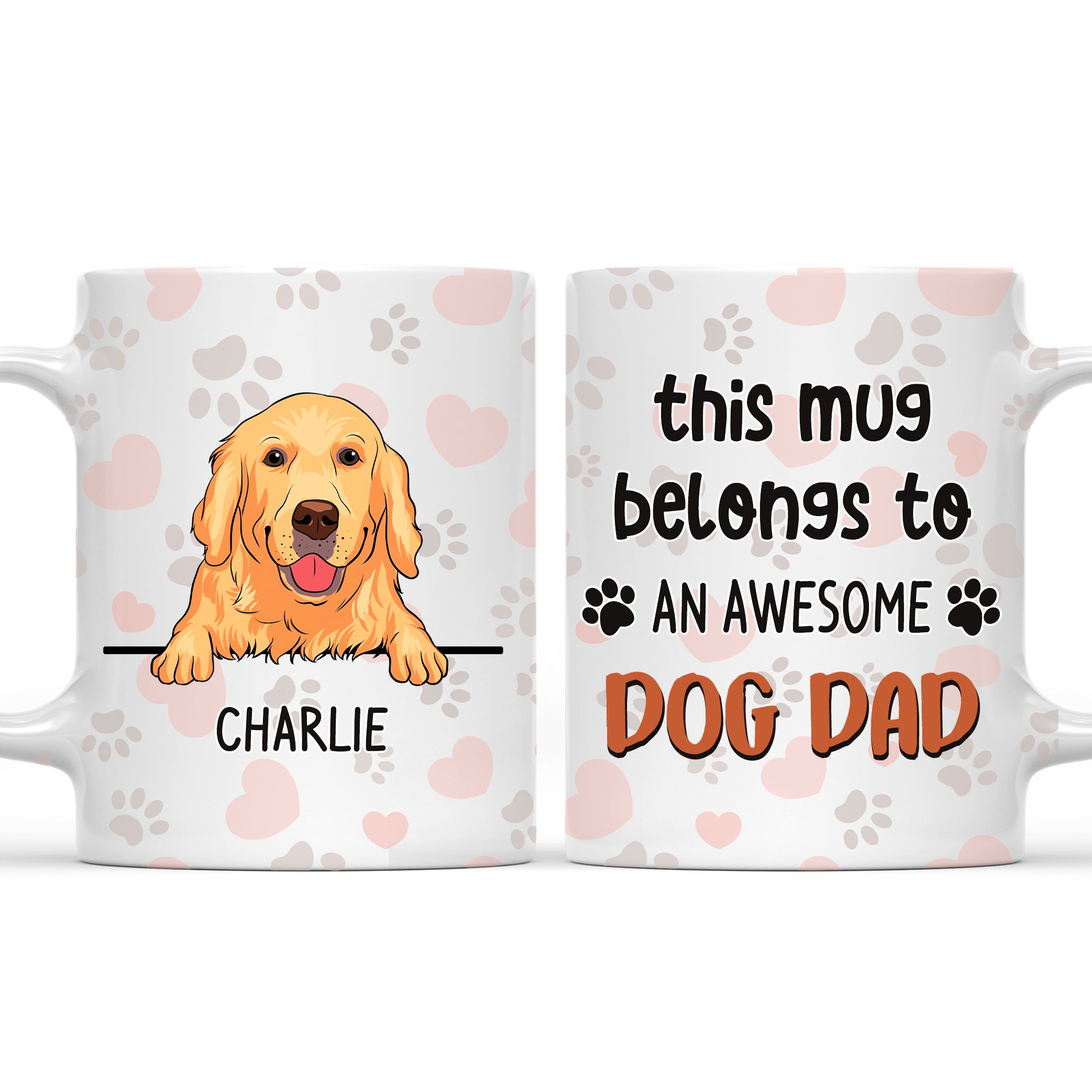 Superb Personalized Custom Coffee Mug for Awesome Dog Moms