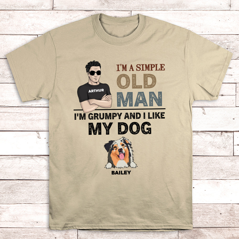 I Like My Dogs - Personalized Custom Unisex 5.3 oz T-shirt for Pet Lovers