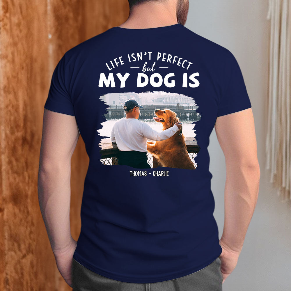 Stunning Personalized Custom Unisex Dog and Cat Photo T-shirt - Perfect Gift for Pet Lovers