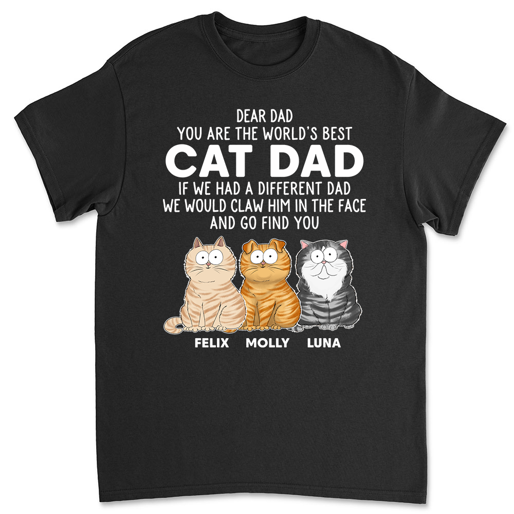 We Would Claw - Personalized Custom Unisex 5.3 oz T-shirt for Pet Lovers