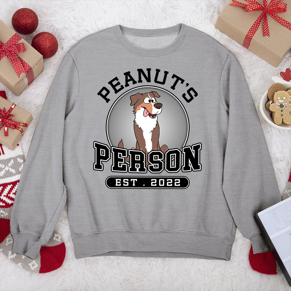 Dog Person - Stylish Personalized Custom Unisex 8.0 oz Sweatshirt