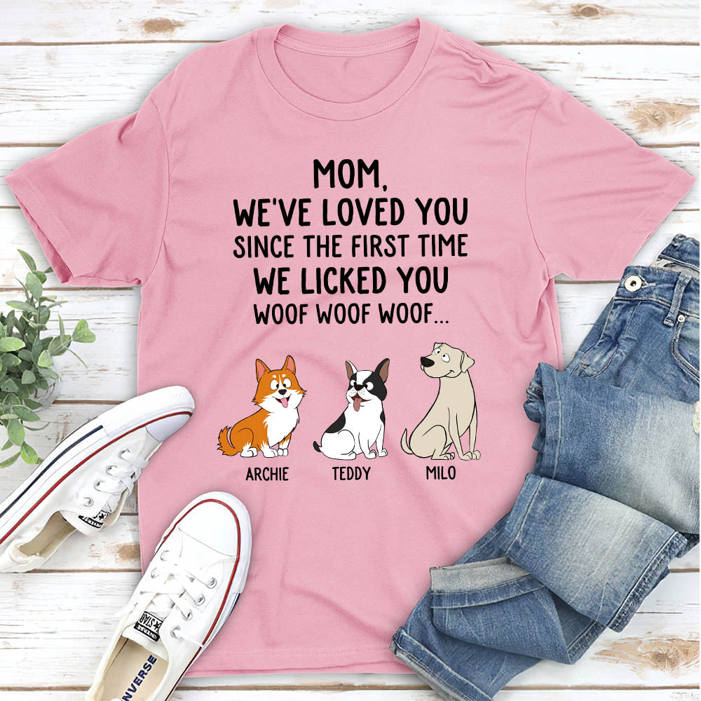 Licked You - Personalized Custom Unisex 5.3 oz T-shirt for Pet Lovers